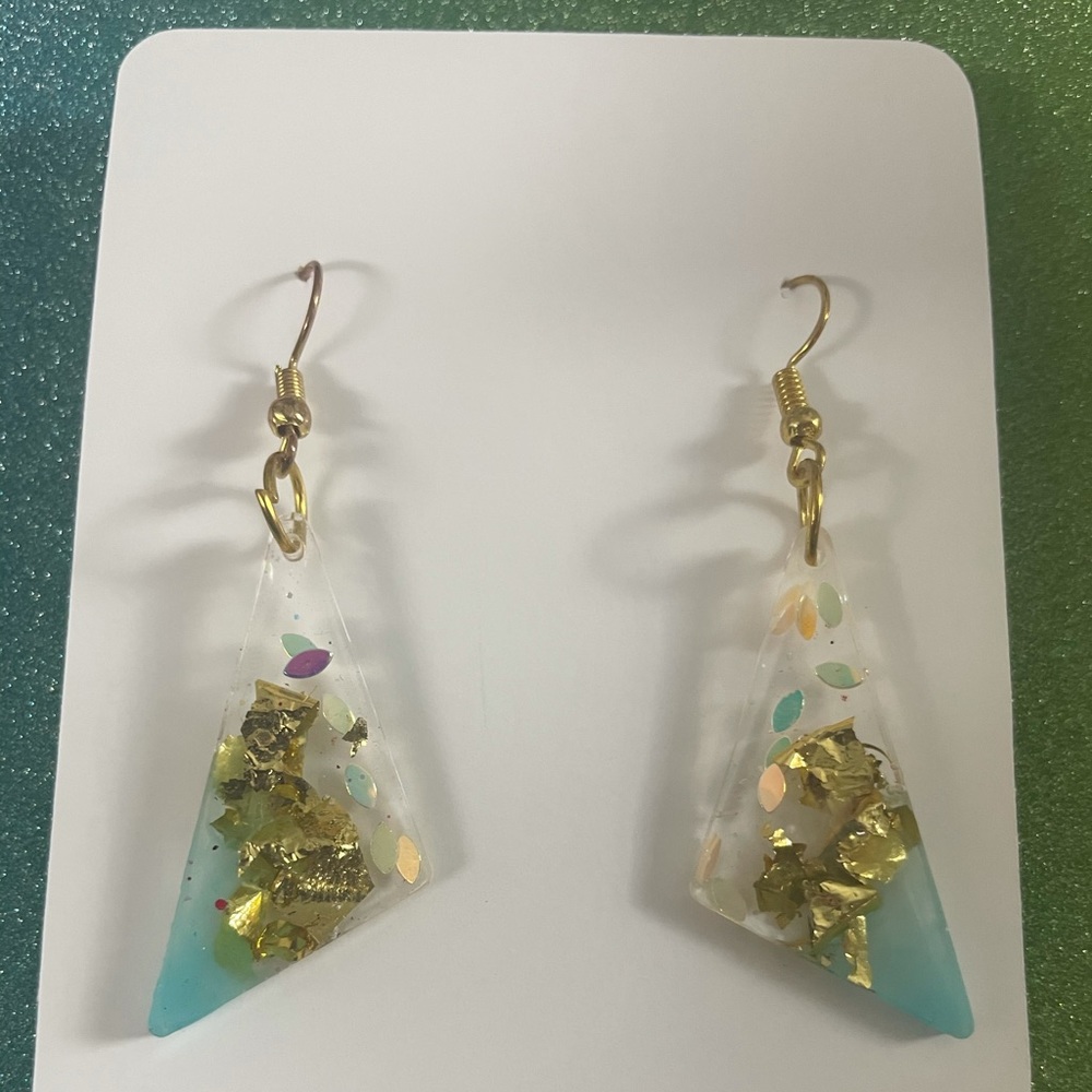 Triangle Dangle earrings